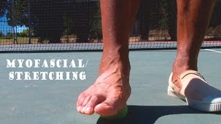 How To Stretch & Myofascial Release: Foot, Ankle, and Calf by Soane Etu - Get Better Everyday 8,177 views 9 years ago 2 minutes, 5 seconds