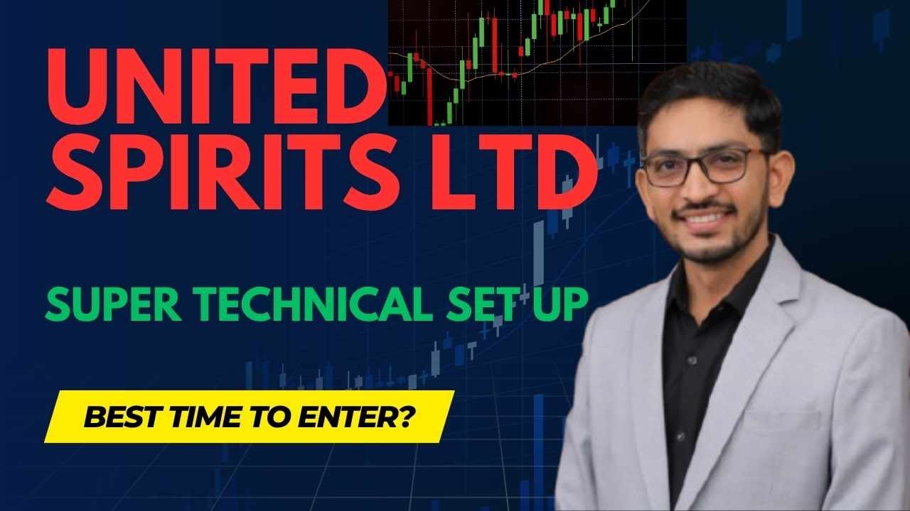 United spirits stock analysis for swing trading, best technical setup for trading