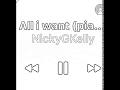 All i want kodaline nicky g kelly