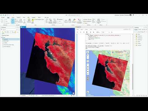 Geemap key feature: Using Earth Engine with ArcGIS Pro