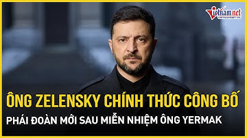 Chính thức: Ông Zelensky công bố phái đoàn mới sau miễn nhiệm ông Yermak, lộ diện đội hình quyền lực