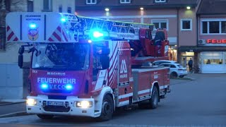 Alarm Für Die Ff Nürtingen Anfahrende Ffler Ausrücken Dlk Fustw Polizei