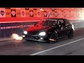 Best of honda civic sounds compilation flames accelerations revs burnouts