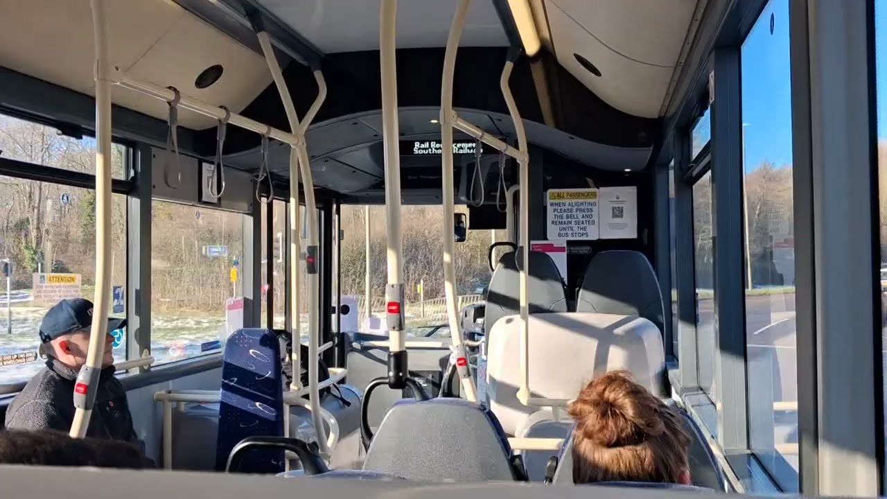 (HD) Travelmasters, ADL Enviro200MMC E20D, 1949 (YX20OGW), Rail Replacement 4/1/25