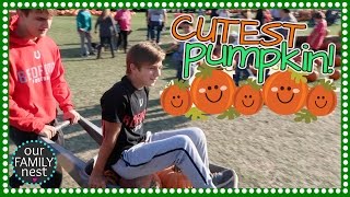 CUTEST PUMPKIN IN THE PATCH