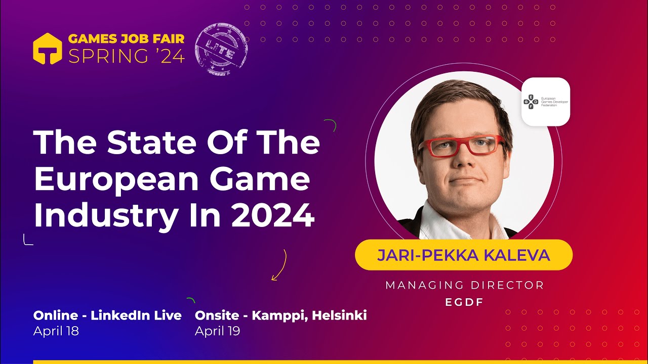 State of the European Game Industry in 2024 - YouTube