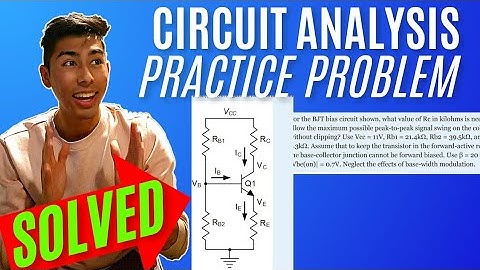 Electronics I (BJT and MOS biasing, and small-signal models): For the BJT bias circuit shown, wha...
