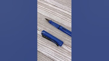 Testing out the Lamy Cursive Nib on my Safari fountain pen