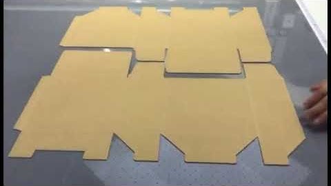 Corrugated Box Cutting with JWEI Digital Cutter