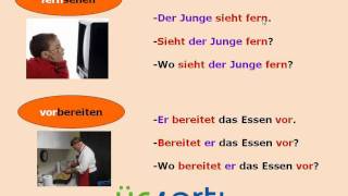 Almanca Ayrılabilen Fiiller Konu Anlatımı Trennbare Verben 3