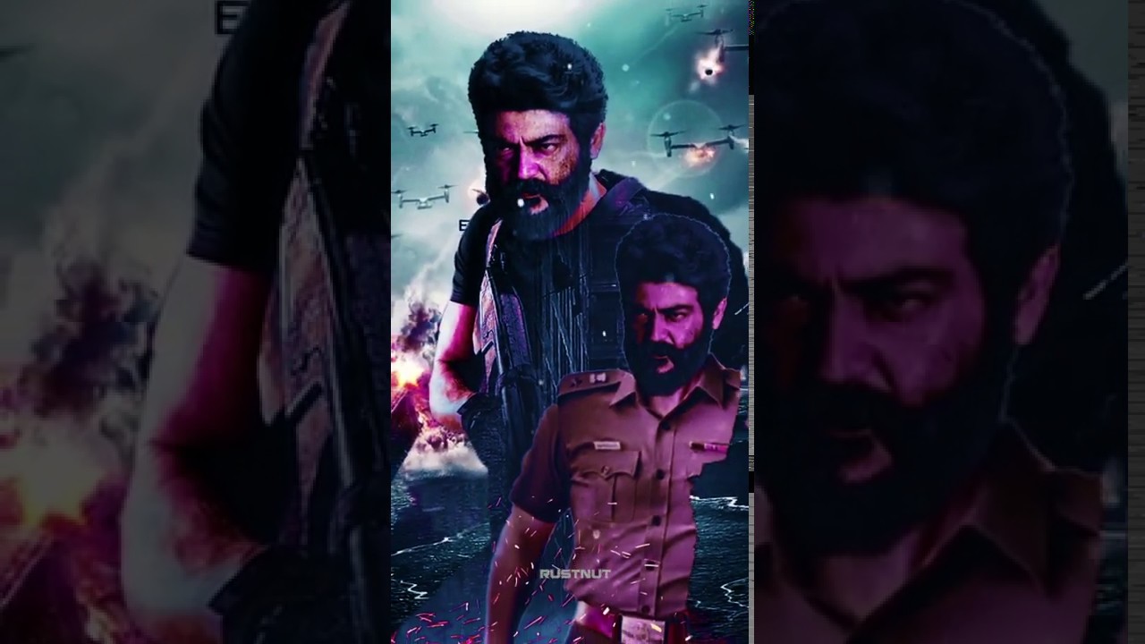 Valimai Fan made Motion poster |First Vertical Fan made motion poster|Valimai |Ajith Kumar|H.Vinoth