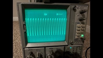 Tektronix 7603 4 channel scope DEMO (2) 7A18 vertical and (1) 7B53A horizontal modules.