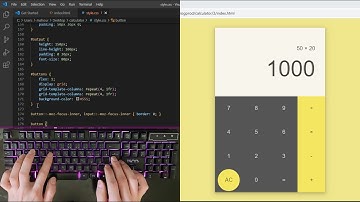 ASMR Programming - Coding Calculator - No Talking