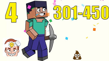 Delete One Part: Erase Puzzle  Walkthrough Part 4 All Levels 301-450(Android) Gameplay Solution