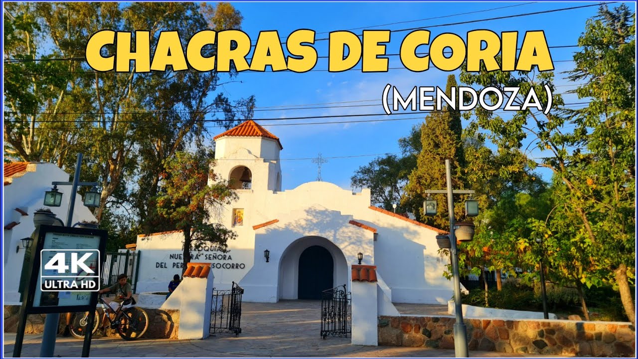 【4K】Así es la Ciudad de CHACRAS de CORIA - Luján de Cuyo, Mendoza | Travel Vlog Argentina