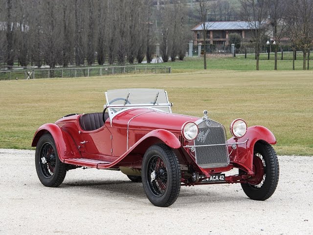 1930 Alfa Romeo 6C 1750 Gran Sport Spider 4th Series by