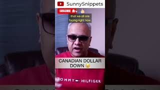 CANADIAN DOLLAR DOWN 🇨🇦 Crisis in Canada? What the Latest Dip in the Dollar Means for You!