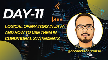 Logical Operators in Java and How to Use Them in Conditional Statements #Java