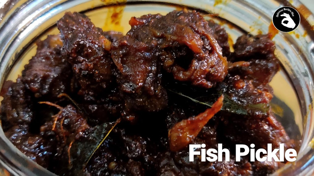 Kerala Style Tuna Fish Pickle Meen Achaar Fish achar Pickle recipe fish pickle recipe