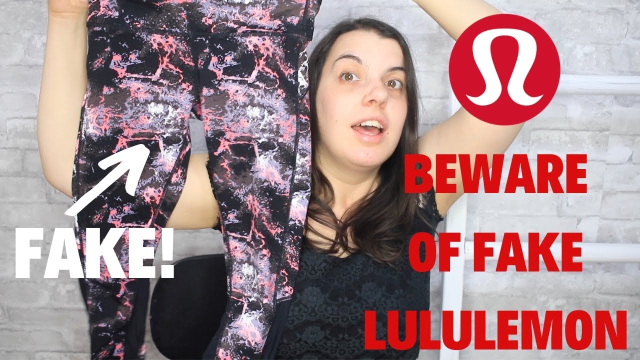 How To Spot Fake Lululemon