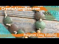 How to Make a Tropical Tiki Necklace with Polymer Clay using our July 2020 Monthly Subscription Box