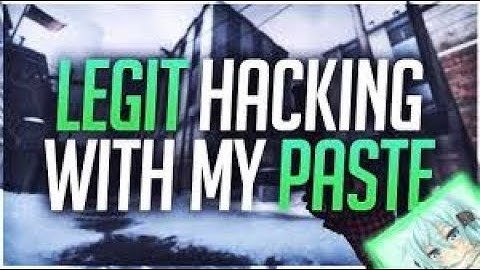 Legit hacking with my paste :P