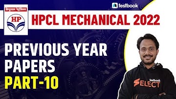 HPCL Mechanical Exam 2022 | Previous year Paper Part-10 | Jitendra Sir