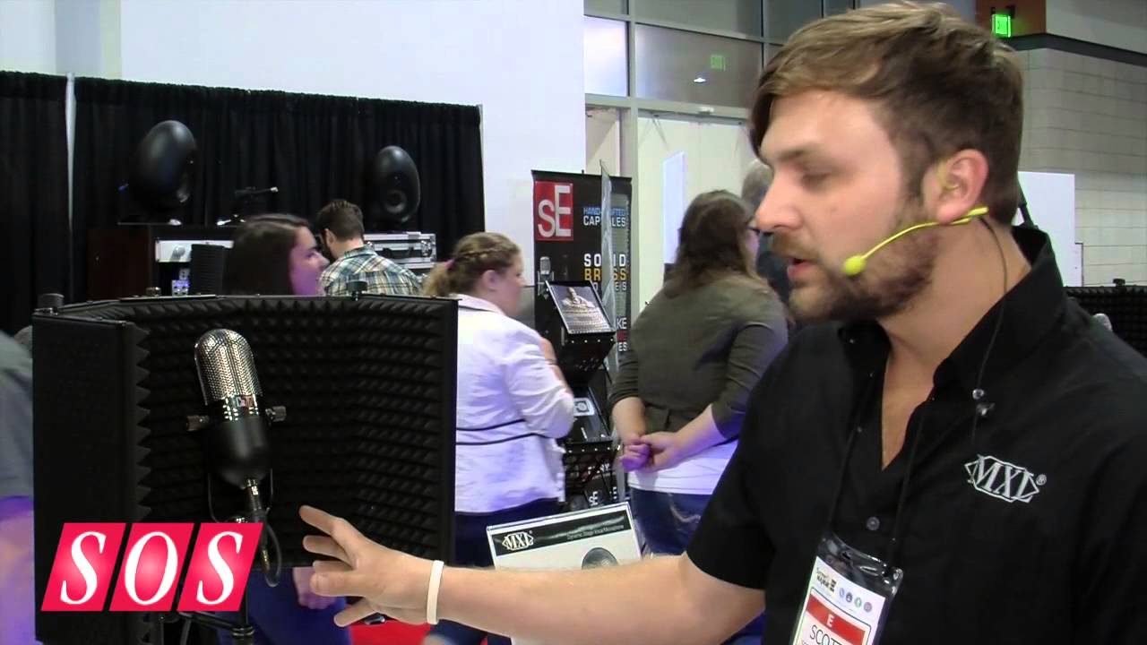 MXL CR77 dynamic mic - Summer NAMM 2013 - YouTube