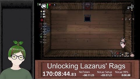 I Unlocked Laz Rags And Tainted Lazarus In NoLaz! (Attempts 41-43)