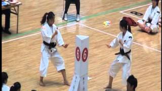 【2013全日】東京農業大学 女子二段以上の部 丸山、田中