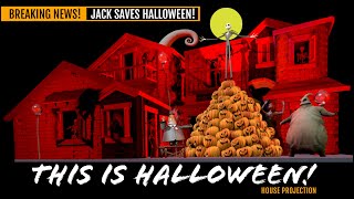 Halloween House Projection 2023 - This Is Halloween