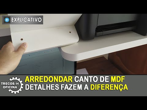 Vídeo: Como Arredondar Os Cantos De Uma Mesa