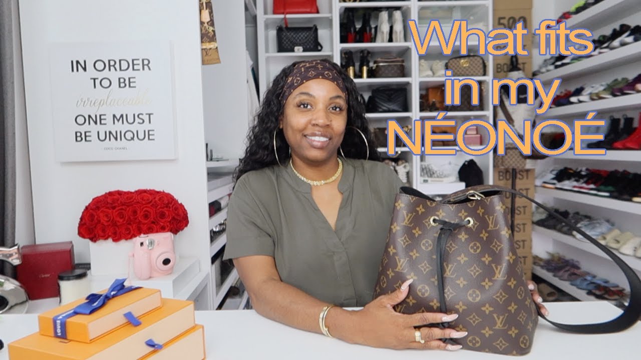 Some ways to style the Louis Vuitton NeoNoe #grwm #louisvuitton