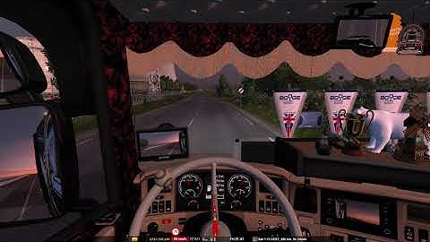 promods 2.51+ rjl scania tuning+open pipe+tuned trailer