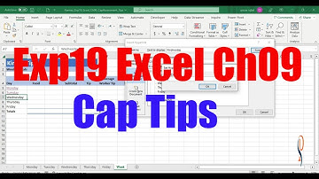 Exp19_Excel_Ch09_CapAssessment_Tips | Exp19 Excel Ch09 Cap Assessment Tips | Exp22 @PearsonSolution