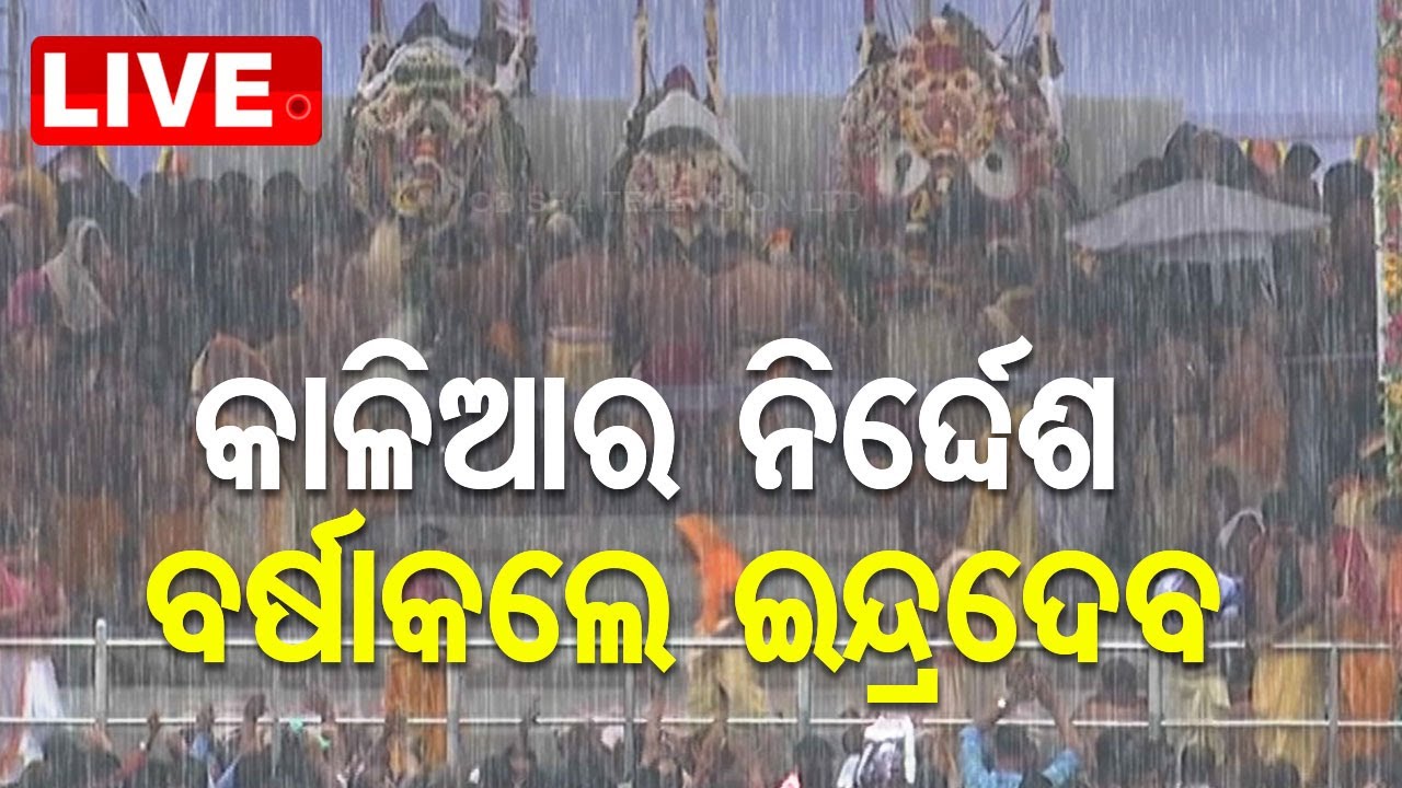 Live | Snana Yatra Puri 2024 | ପୁରୀରେ ବର୍ଷା, ଭିଜିଲେ ଭକ୍ତ  | Ad Free Live