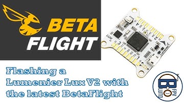 Flashing a Lumenier Lux V2