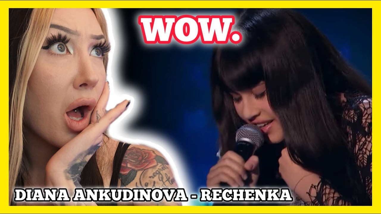 ALMOST LOST FOR WORDS! GOOSEBUMPS! | Diana Ankudinova - Rechenka reaction (Age 14)