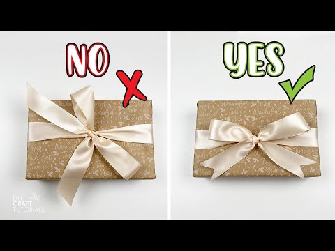 How to Tie the Perfect Ribbon Gift Bow (Video!) - Francois et Moi