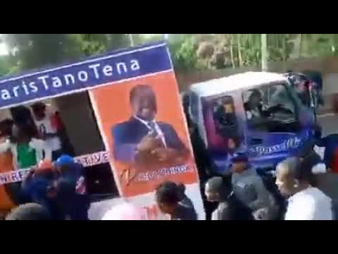Passaris Convoy Stoned, Car Keys Stolen in Nairobi Rally