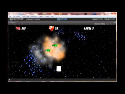 Unity3d Top Down Space Shooter for iOS / Android