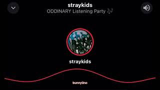 Stray Kids Felix & I.N on Stationhead Oddinary Listening Party (220322)