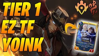 8-2 Tier 1 Twisted Fate Ezreal Yoink Deck | Legends of Runeterra | Controltheboard