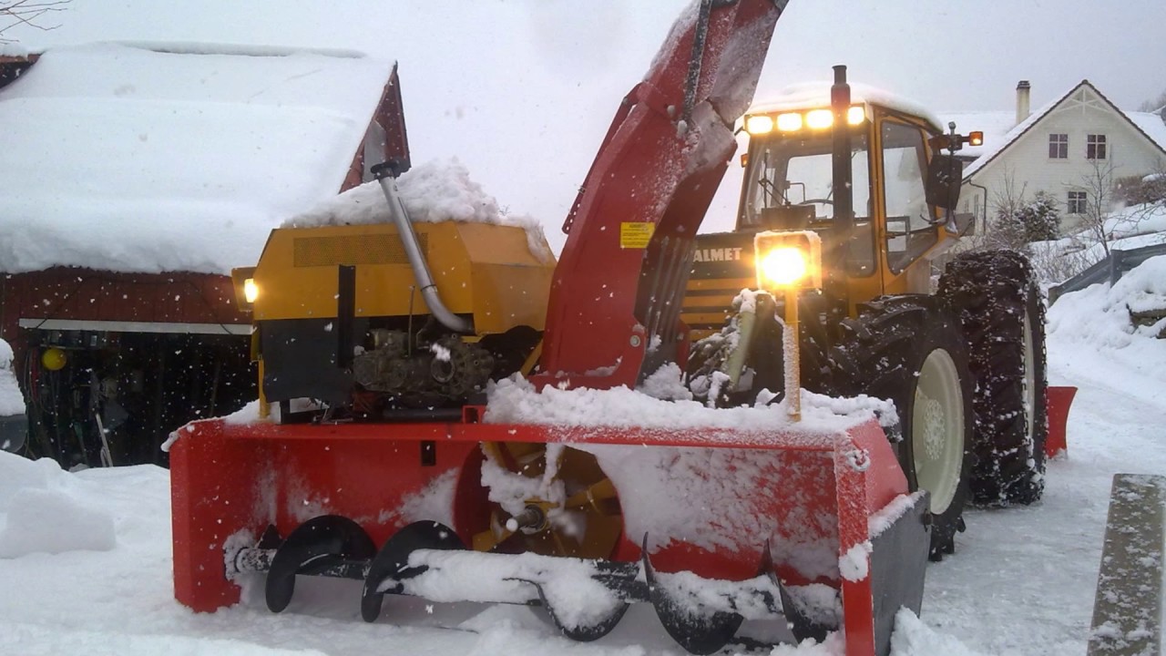 Westbjørn Snowblower with VW Golf Turbodiesel. How it's made.