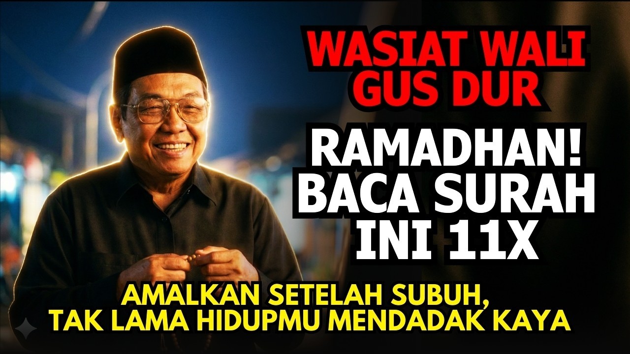 BULAN RAMADHAN BACA SURAH PENDEK INI 11X SETELAH SUBUH, 4 HARI HIDUPMU MENDADAK KAYA