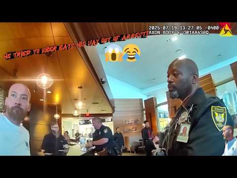 He Tried to "Uber Eats" His Way Out of Arrest! 😱😂