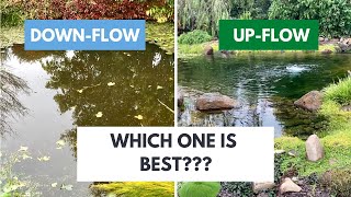 Upflow bog filter vs downflow bog filter