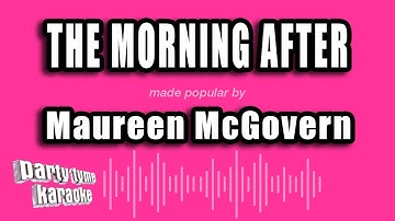 Maureen McGovern - The Morning After (Karaoke Version)