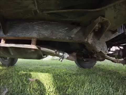 Jeep Wrangler YJ DIY Exhaust Done at Home – Installing Muffler and Catalytic Converter