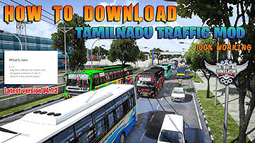 How to downlaod Tamilnadu Traffic mod in Bussid | v4.1.2 | Full Tutorial